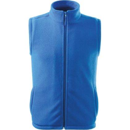 518 Next Fleece vesta unisex azurově modrá XS