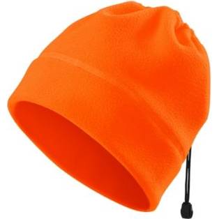 5V9 HV Practic Fleece čepice unisex fluorescenční oranžová uni