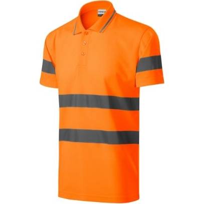 2V9 HV Runway Polokošile unisex fluorescenční oranžová S