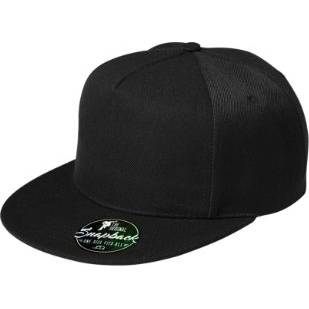 301 Rap 5P Čepice unisex černá nastavitelná