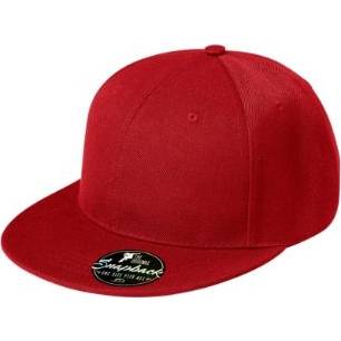 302 Rap 6P Čepice unisex červená nastavitelná