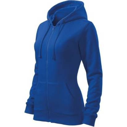 411 Trendy Zipper Mikina dámská královská modrá XS