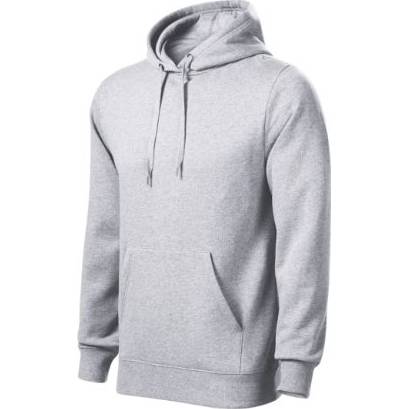 413 Cape Mikina pánská světle šedý melír 2XL