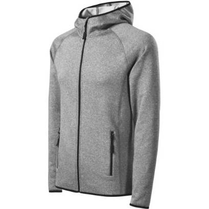 417 Direct Stretch fleece pánský tmavě šedý melír S