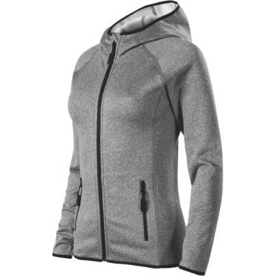 418 Direct Stretch fleece dámský tmavě šedý melír XS