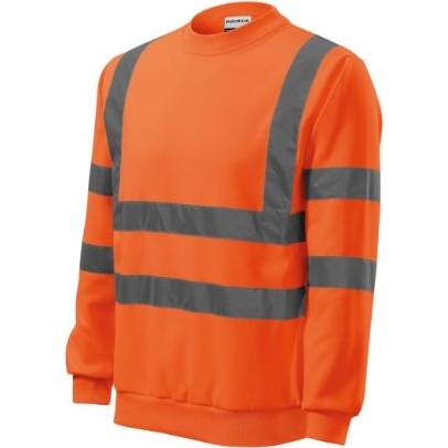 4V6 HV Essential Mikina unisex fluorescenční oranžová M