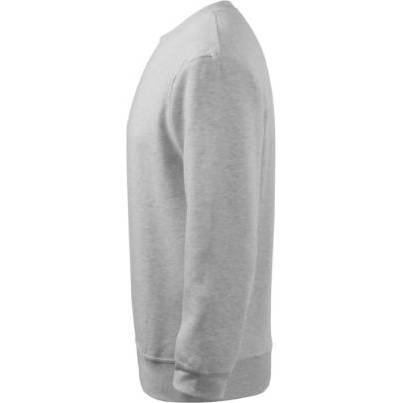 406 Essential Mikina pánská/dětská světle šedý melír 158 cm/12 let