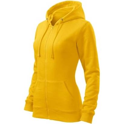 411 Trendy Zipper Mikina dámská žlutá M