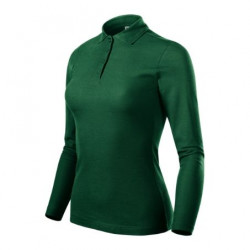 231 Pique Polo LS Polokošile dámská dark green L