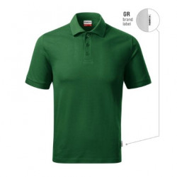 R20 Resist Heavy Polo Polokošile pánská lahvově zelená 06 (brand label) M
