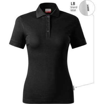 R21 Resist Heavy Polo Polokošile dámská černá 01 (brand label) XL