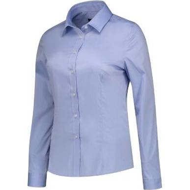 T24 Fitted Stretch Blouse Košile dámská blue 40