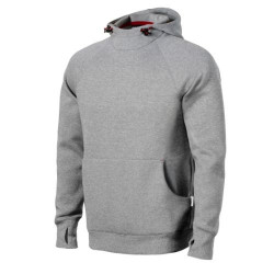 W43 Vertex Hoodie Mikina pánská tmavě šedý melír 2XL