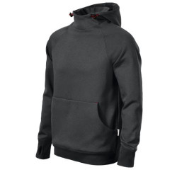 W43 Vertex Hoodie Mikina pánská ebony gray L