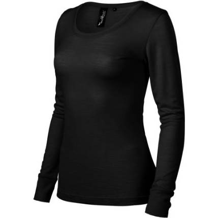160 Merino Rise LS Triko dámské černá XL