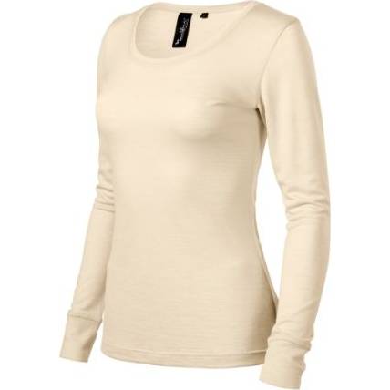 160 Merino Rise LS Triko dámské mandlová 2XL