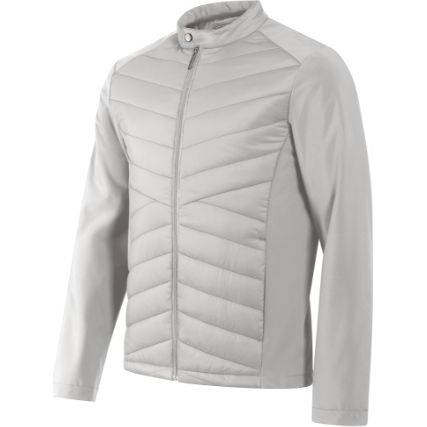 555 Cross Hybridní bunda pánská silver gray S