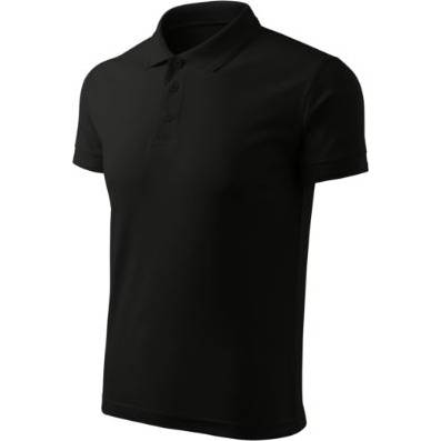 F03 Pique Polo Free Polokošile pánská černá XL