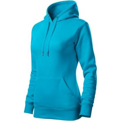 F14 Cape Free Mikina dámská tyrkysová 2XL