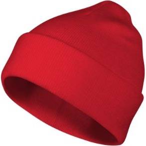 315 Beanie Čepice unisex červená uni