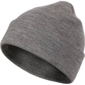 315 Beanie Čepice unisex tmavě šedý melír uni