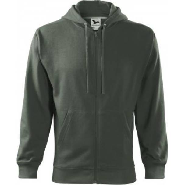 410 Trendy Zipper Mikina pánská tmavá břidlice S