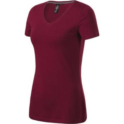 701 Action V-neck Tričko dámské garnet S